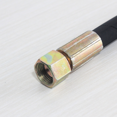 1 2 3 Zoll Flexible Geflecht Verstärkte Wärmeübertragung Brennstofföl Schlauch Gummi-Bau