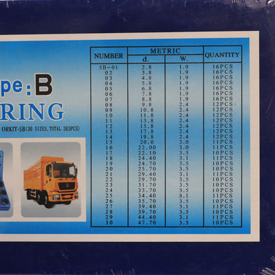 Hochtemperaturbeständiges O-Ring-Kit für Bagger/Spannung/FKM-Material