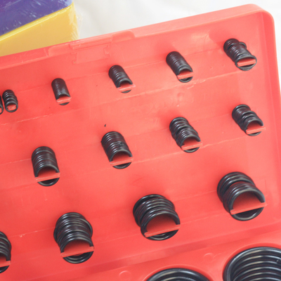 Transparente Beutelverpackung Ölbeständiges O-Ring-Kit mit hoher Temperaturbeständigkeit