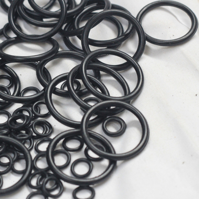 Standard Buna Nbr Fkm Silizium 70 Schwarz Kleines Flaches O-Ring und Temperaturbeständig
