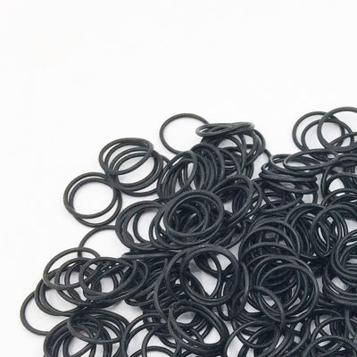 Durchsichtige rote Gummi-O-Ringe NBR Silicone FKM