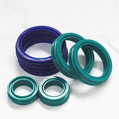 Individuelle EU-Typ Grüne Blaue Öldichtung Pneumatische Gummiflaschen Dichtung mit PU-Material
