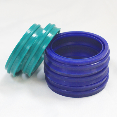 Individuelle EU-Typ Grüne Blaue Öldichtung Pneumatische Gummiflaschen Dichtung mit PU-Material