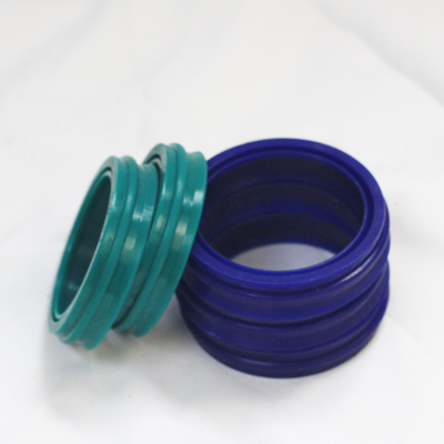 Individuelle EU-Typ Grüne Blaue Öldichtung Pneumatische Gummiflaschen Dichtung mit PU-Material