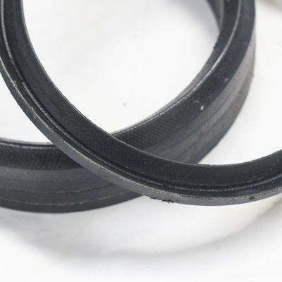 Schwarze NBR FKM Stoff-V-Dichtung für Hydraulikzylinder Kolbenstange und Chevron-Verpackung