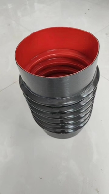 OEM NBR Gummi Flexible Flat Bellows Lieferant